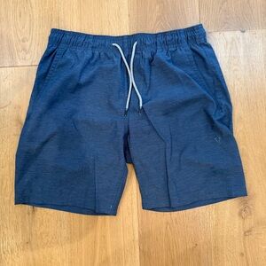 VISSLA Black and Blue Shorts